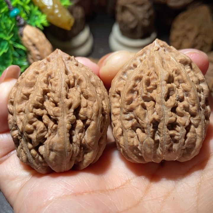 把件文玩核桃东北楸子小雪283