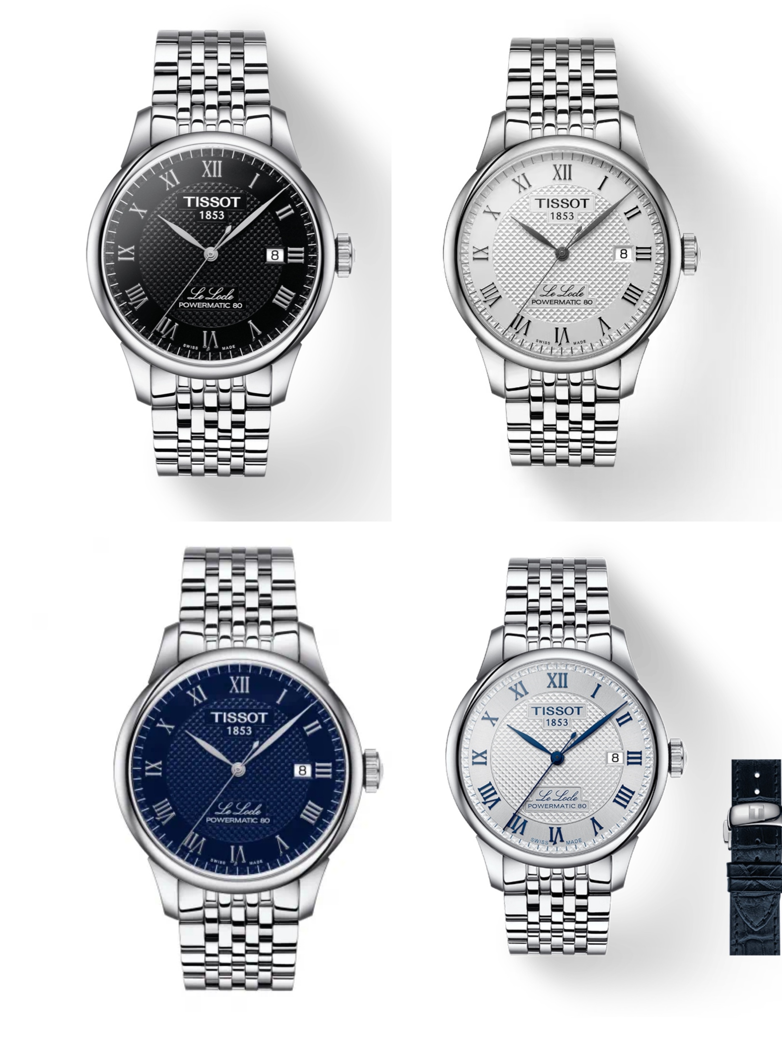 99新 Tissot/天梭 力洛克/T006.407/39.3mm男士时尚气质经典