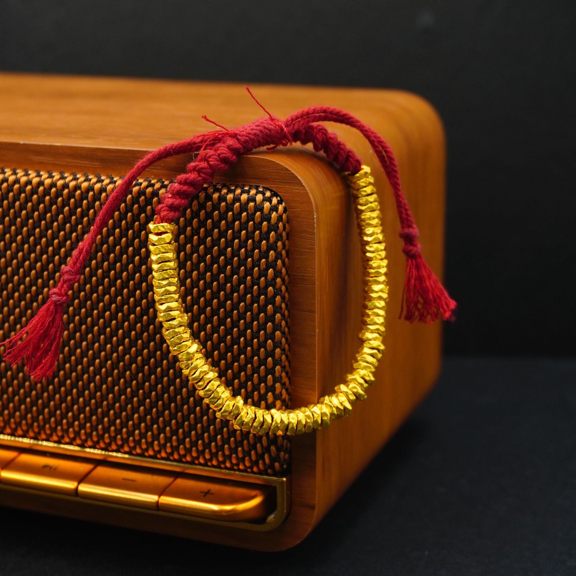 足金999盘缠手绳（ 小）【QL06590】