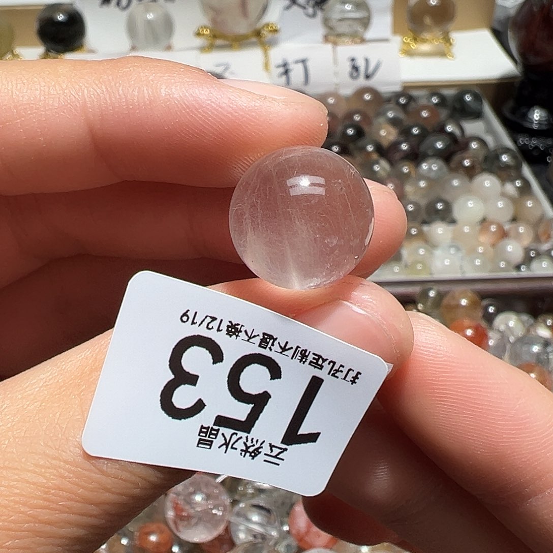 珠宝半成品水晶未镶嵌