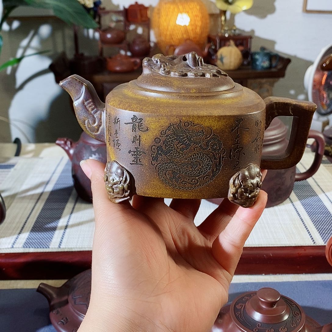 紫砂茶壶宜兴紫砂壶最美