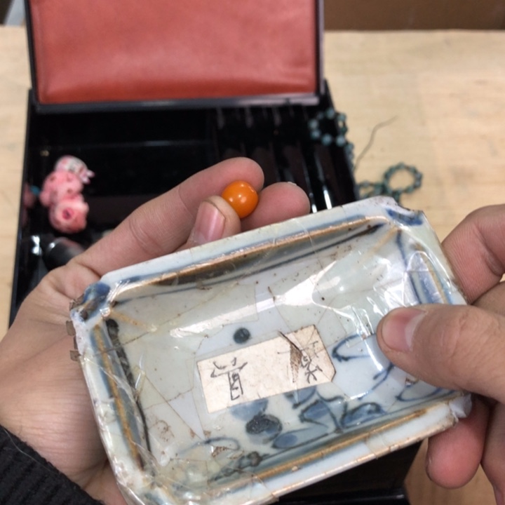 陶瓷孤品单件车里拍