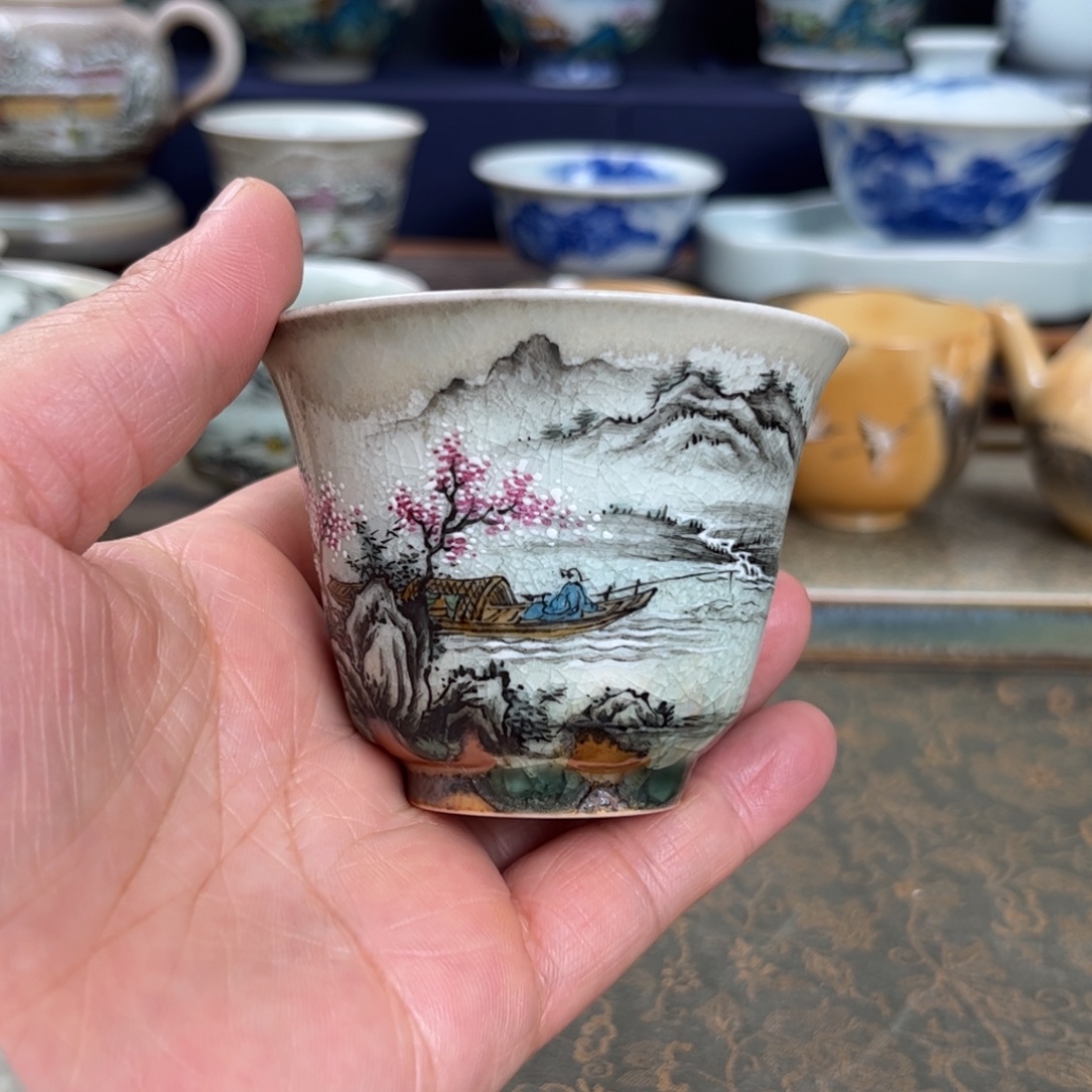 陶杯子我们观山观水观自在