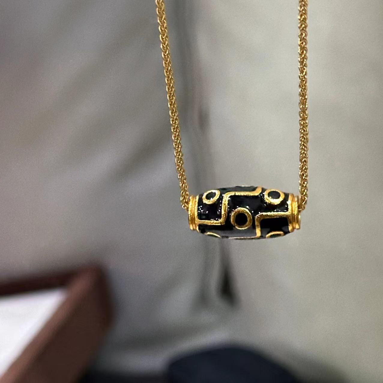 铜合金项链 新中式设计感项链-4329