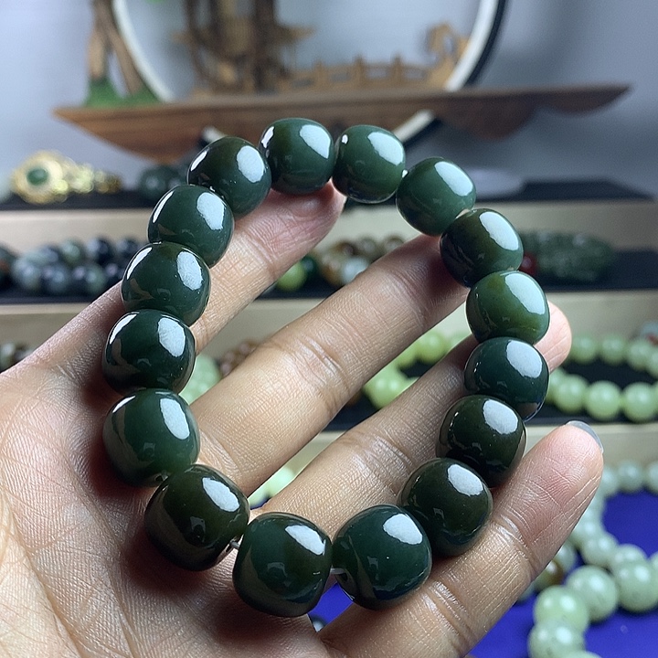 未镶嵌手串和田玉