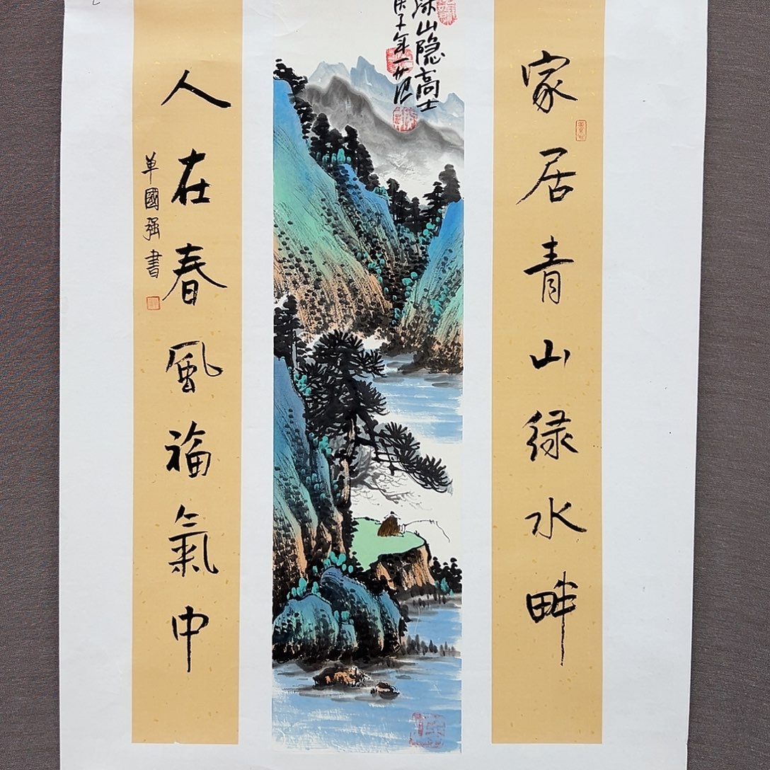 油画姜国华展览原作