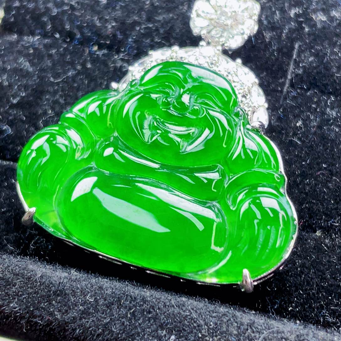 翡翠未镶嵌吊坠(不含链)3