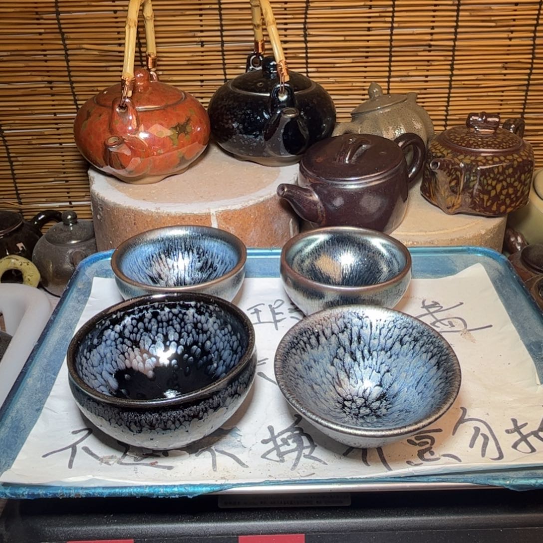 茶盏建窑建盏 微瑕作品