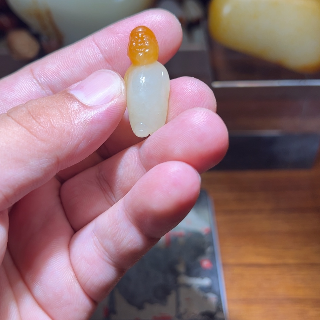 和田玉（糖玉）未镶嵌项链