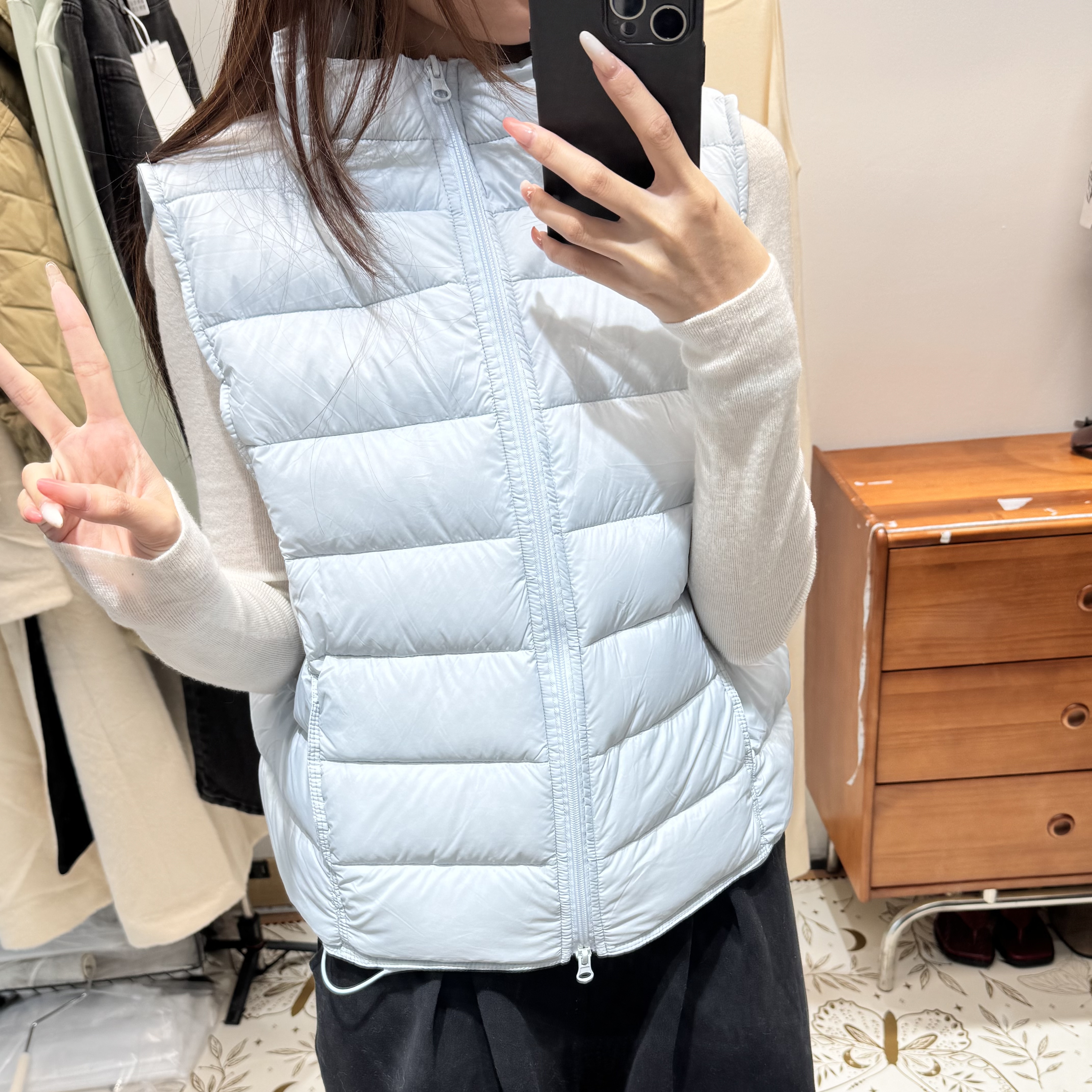 舒适蓬松安心羽绒马甲（强推！！）
