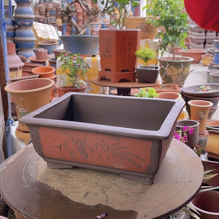 紫砂宜兴紫砂31红马槽