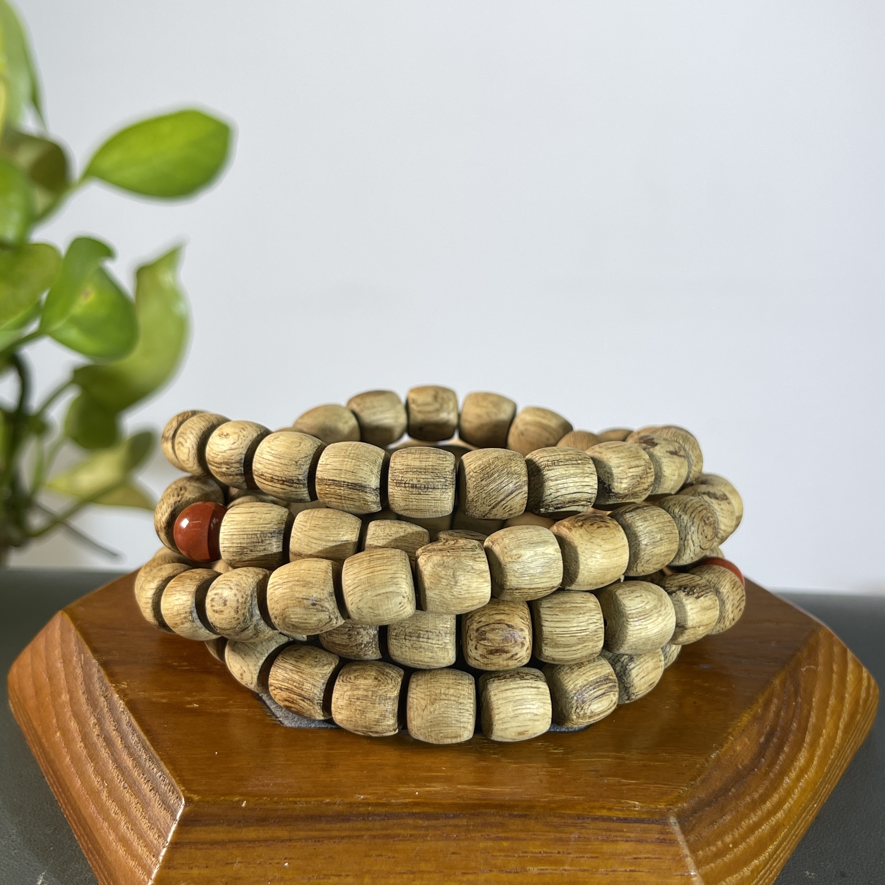 GXCX-3950 文莱鼓珠长串31.8g 约：9mm*118颗