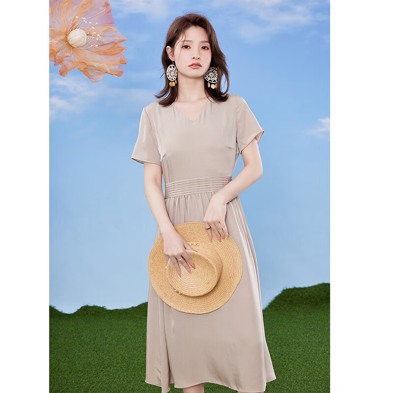 佳人苑连衣裙女2023年夏季新款JX229003