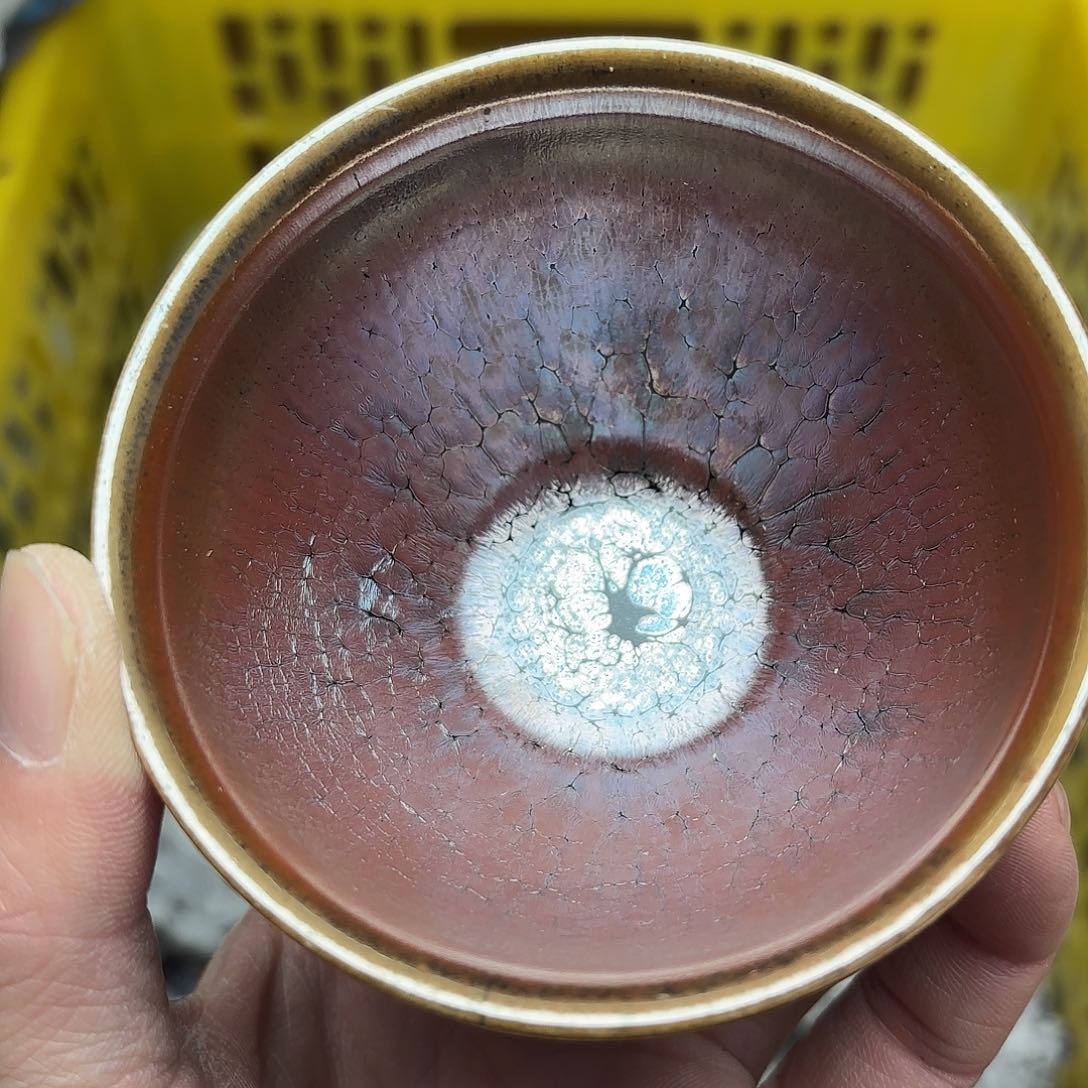 茶盏微瑕建盏主人杯一只