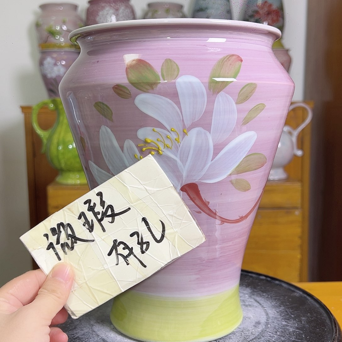 景德镇陶瓷花盆花器瑕0258