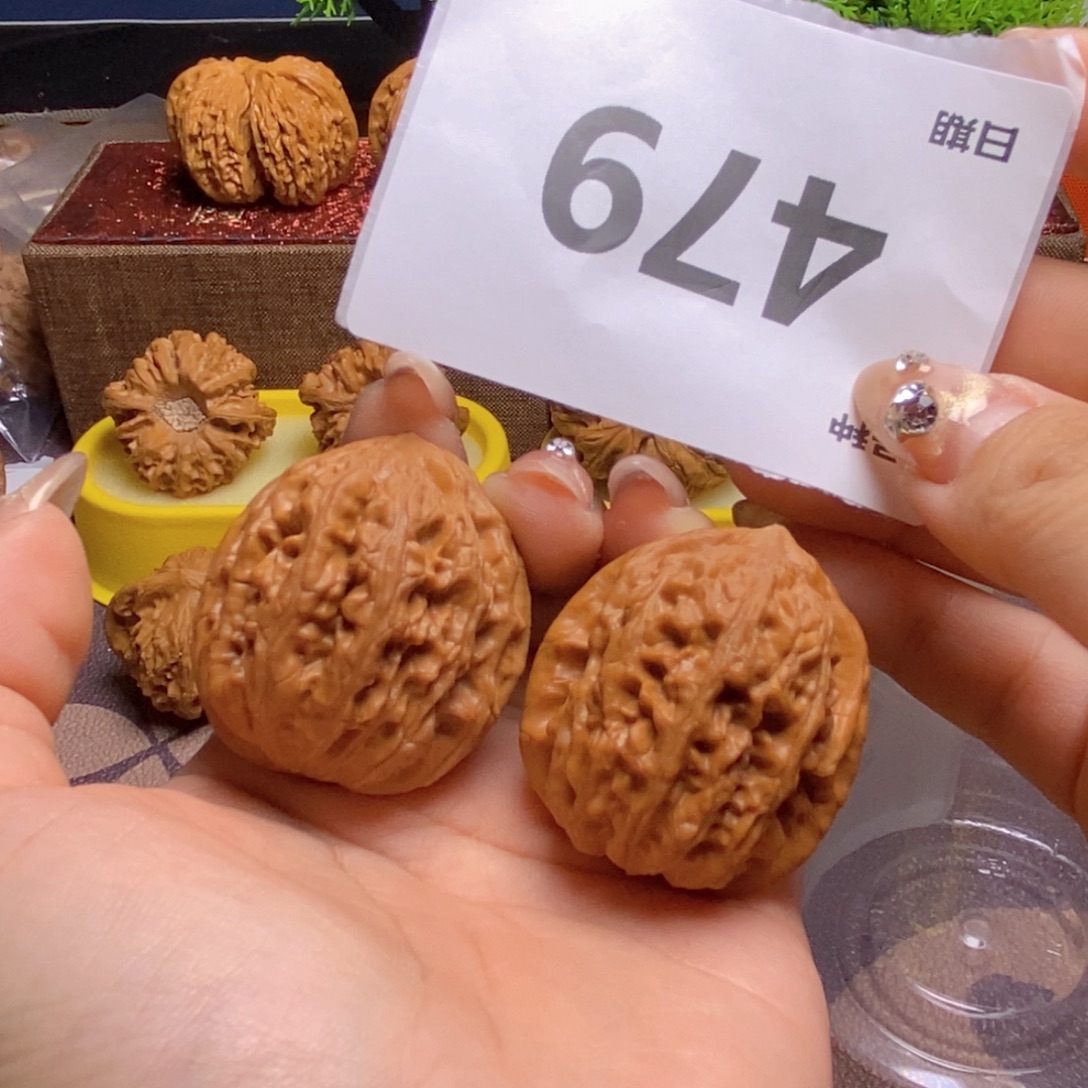 把件文玩核桃479盘龙柱全品37