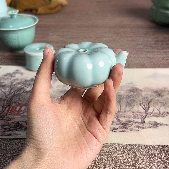 小米茶器龙泉青瓷