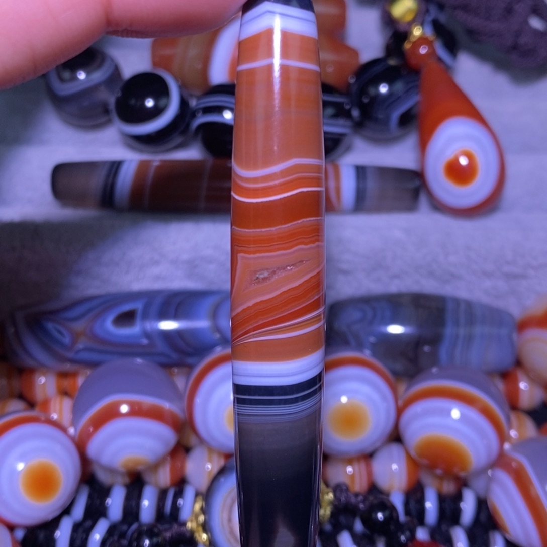 玛瑙/玉髓未镶嵌颈饰