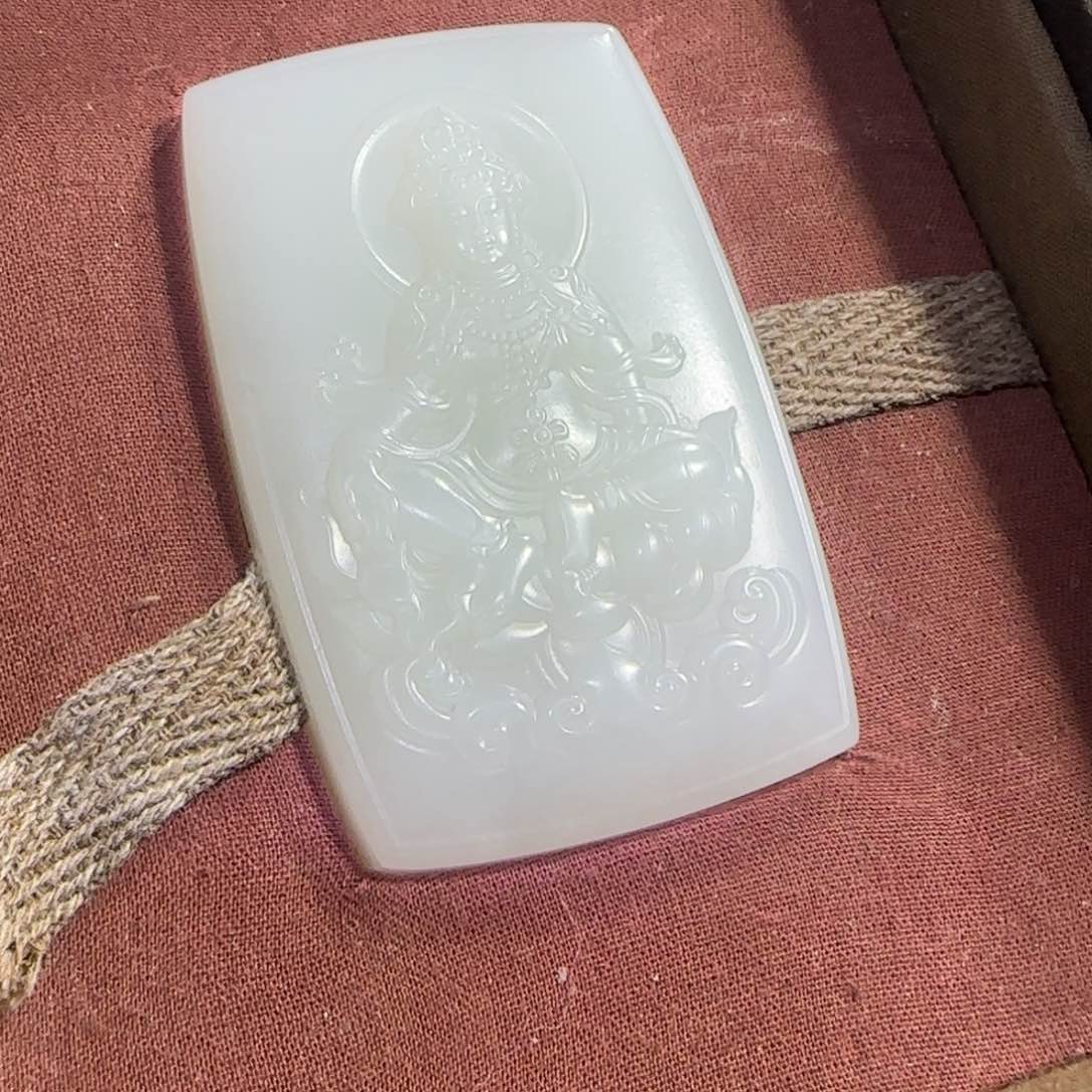 和田玉挂件未镶嵌