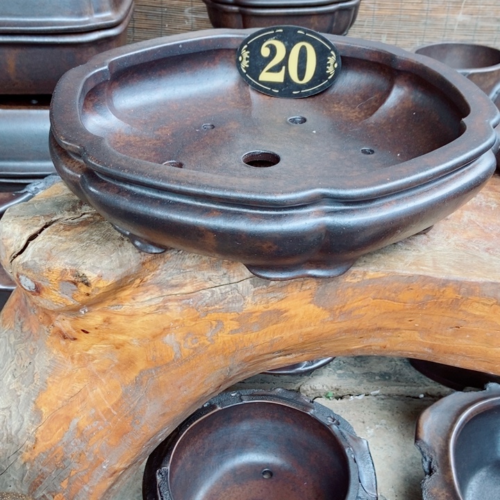 s***杨冬益紫砂花盆56899