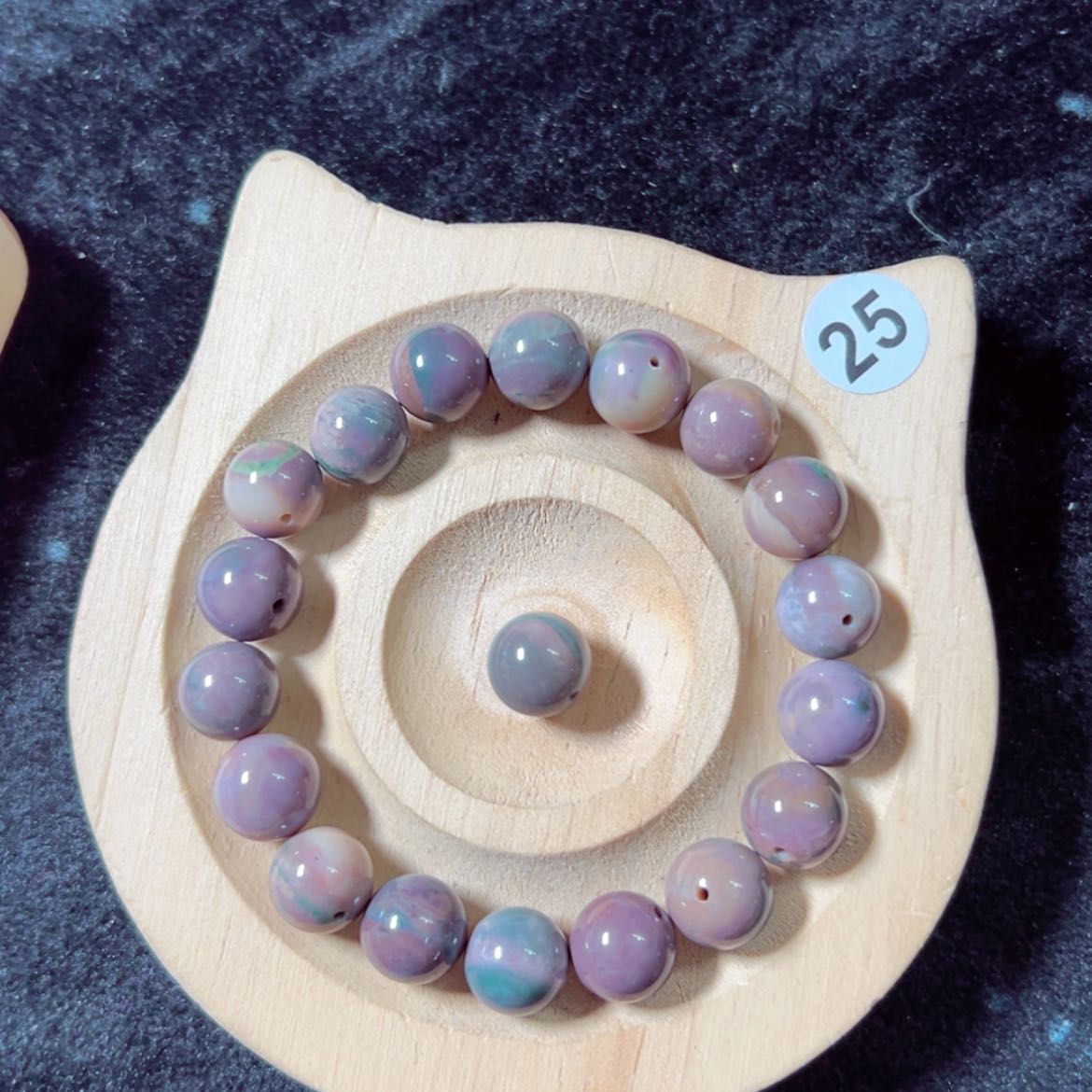 【闪购商品】石英质玉手链未镶嵌彩**霞38