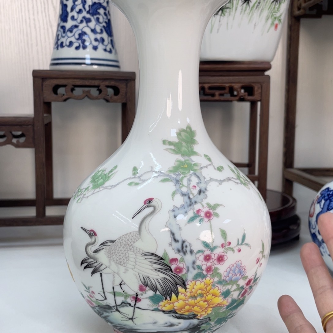 摆件景德镇陶瓷现代工艺品摆件