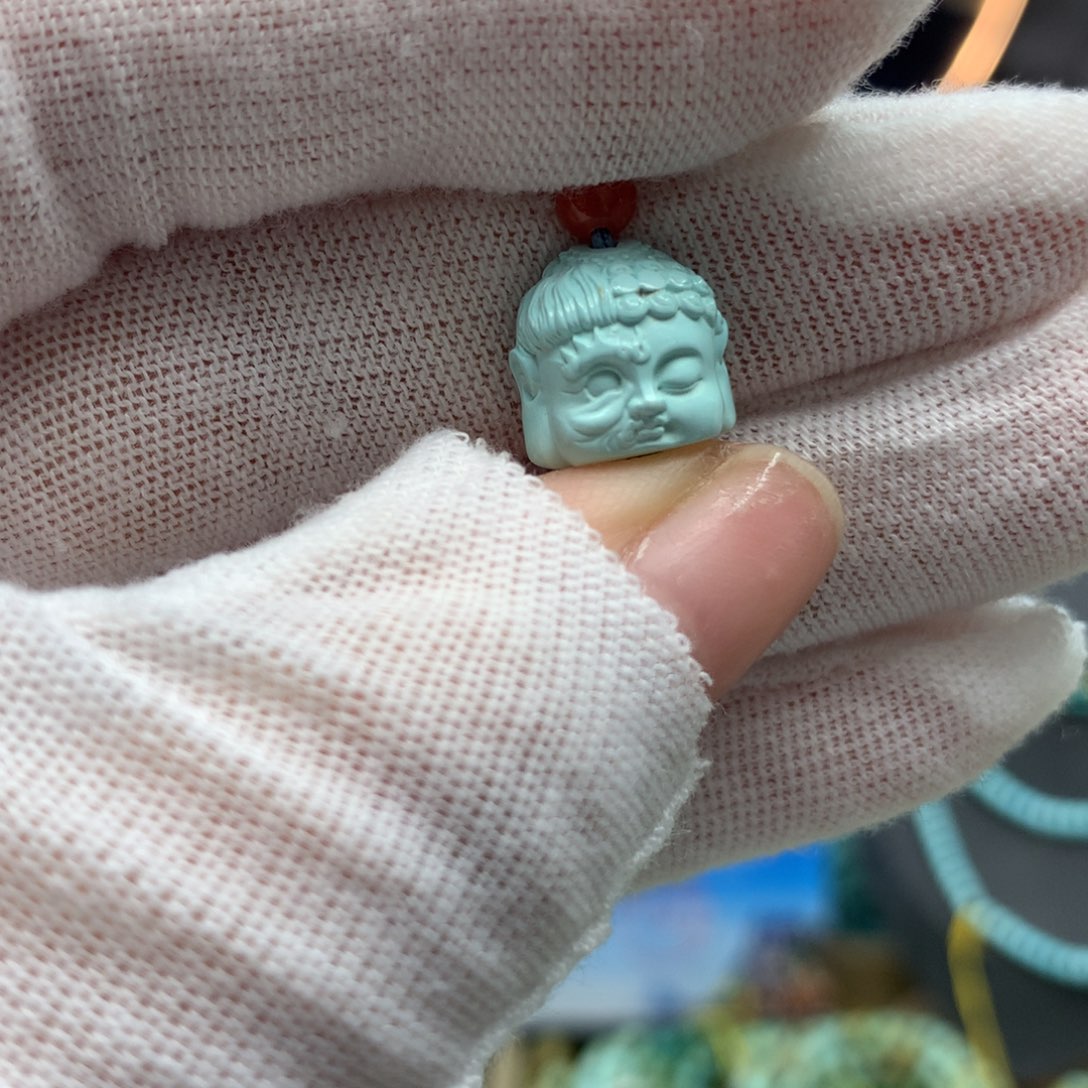 绿松石挂件未镶嵌