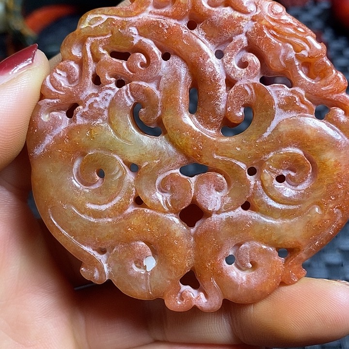 紫金钵盂菩提吊坠