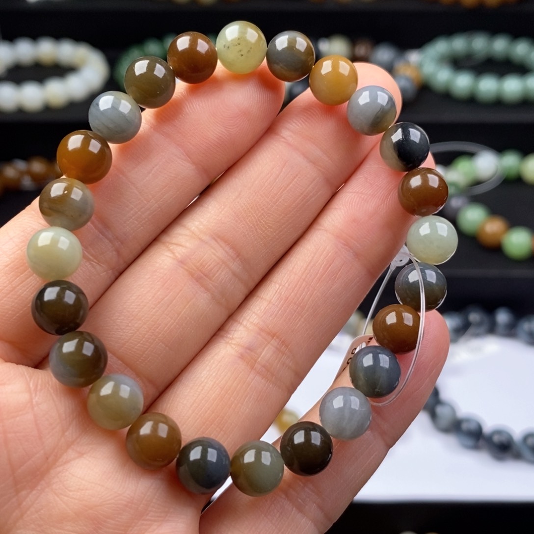 和田玉手串未镶嵌