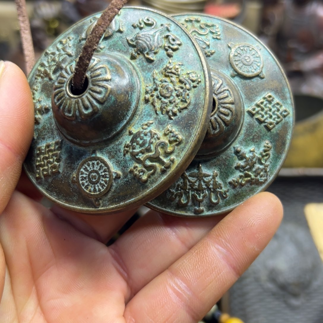 铜摆件欢迎欢迎你