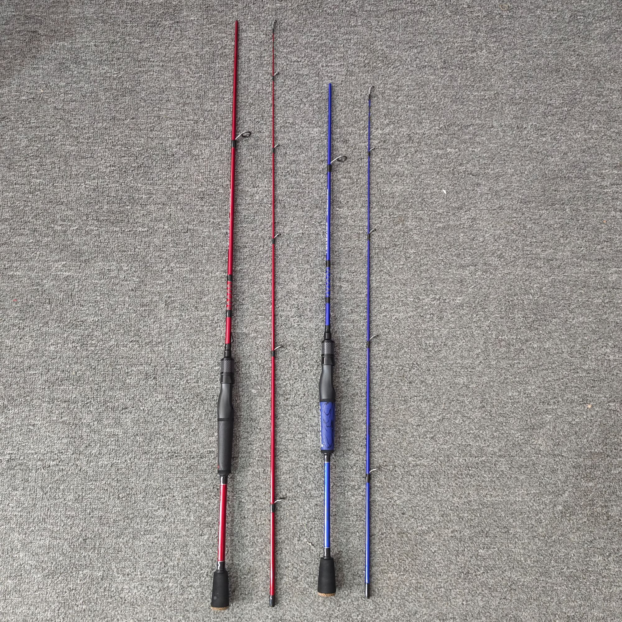 瑕疵尾货新手入门凌霄直柄枪柄两节插接路亚竿