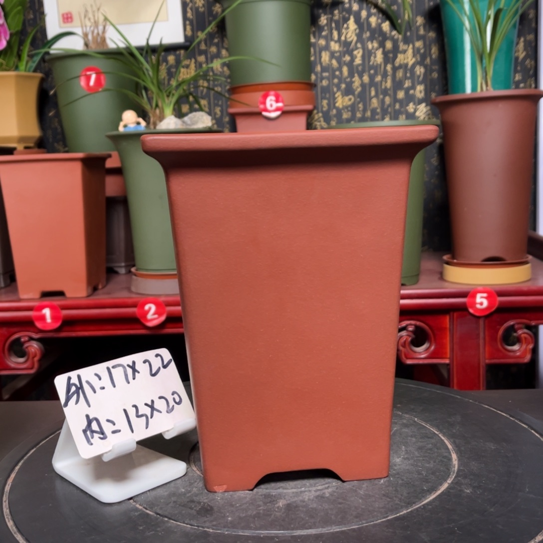 紫砂花盆紫砂花盆