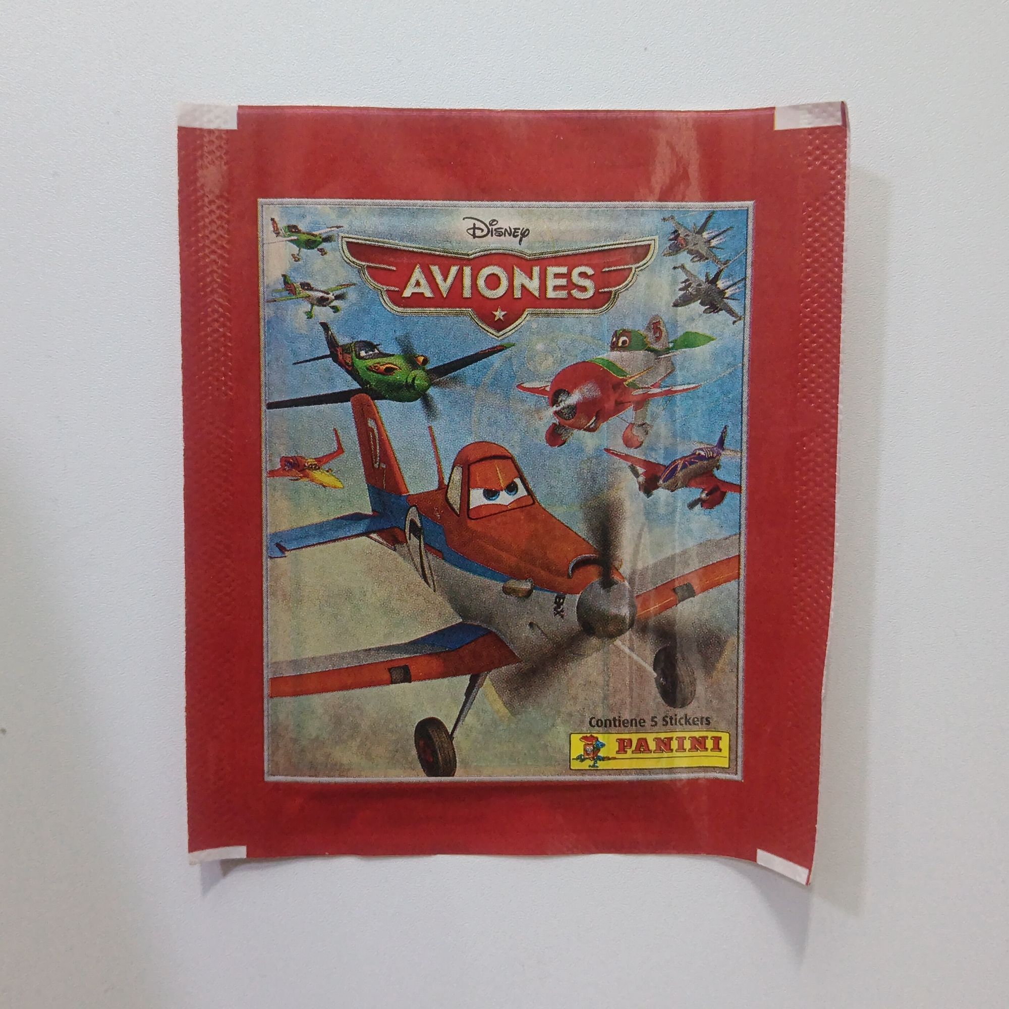 PANINI帕尼尼 迪士尼 飞机总动员 收藏中古贴纸