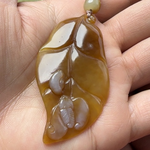 和田玉（糖玉）颈饰未镶嵌定制