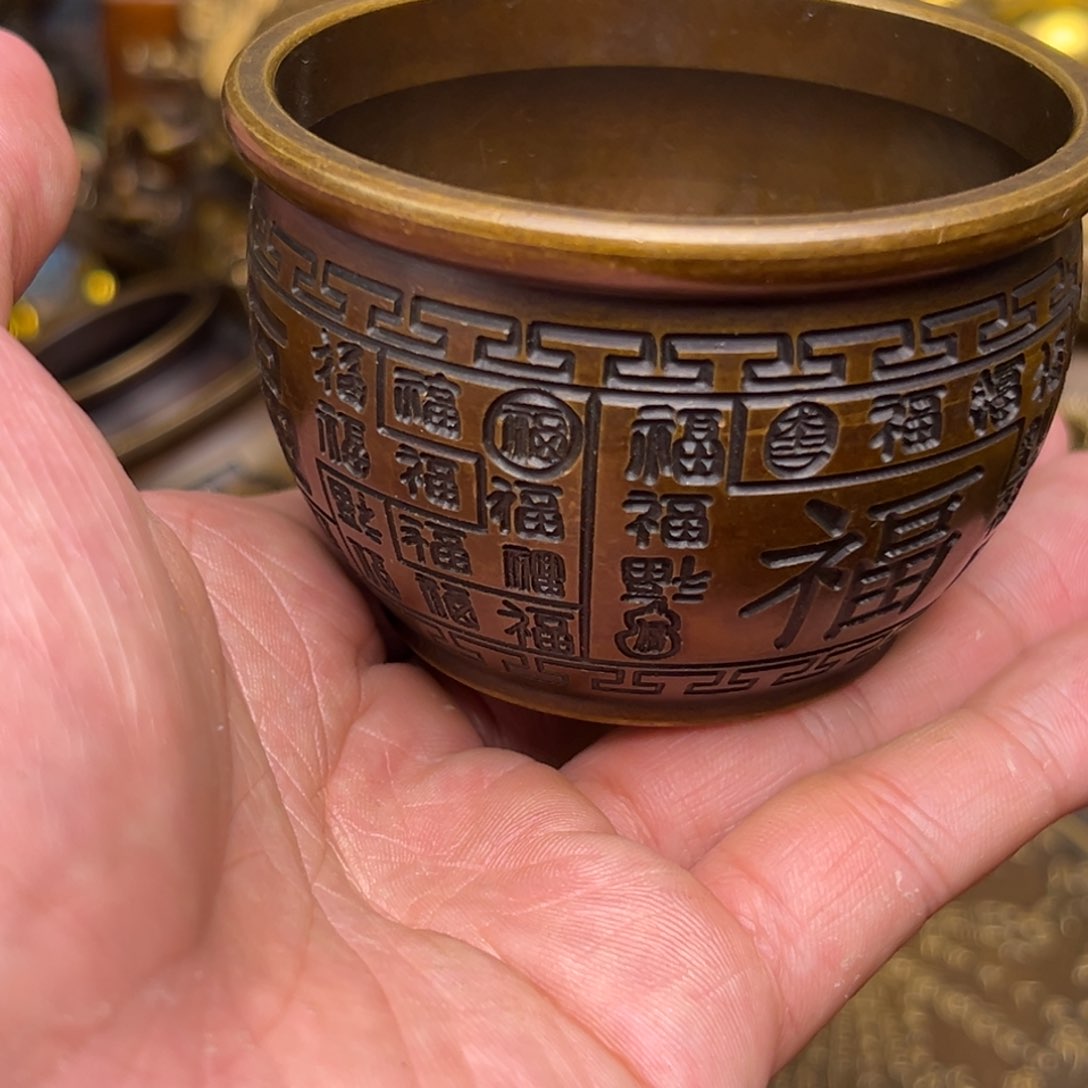 精美铜器，点击下单