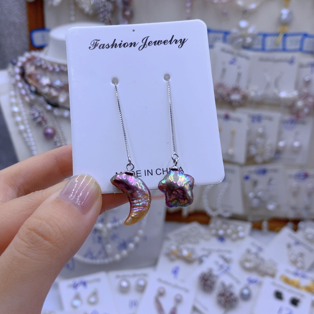 淡水珍珠颈饰银S925镶嵌