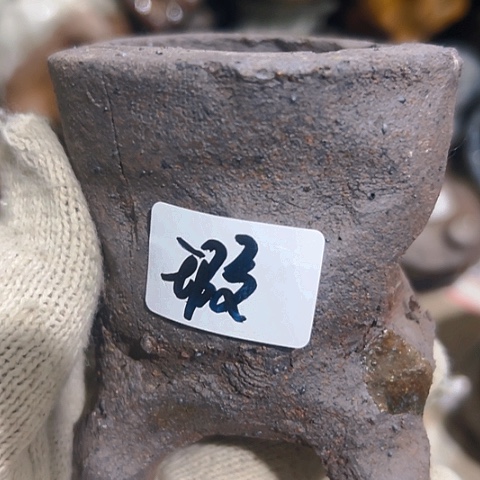 红陶粗陶花盆手工