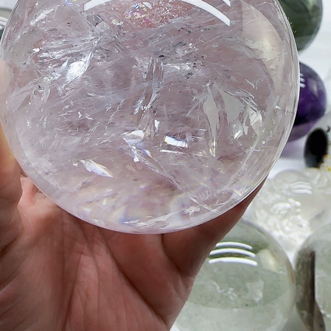 水晶球未镶嵌天然