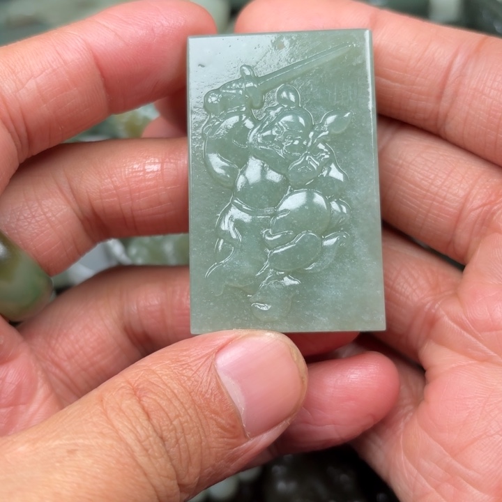 和田玉吊坠未镶嵌