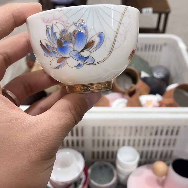 陶瓷茶具全部默认微瑕处理不影响使用完美主义者慎拍！