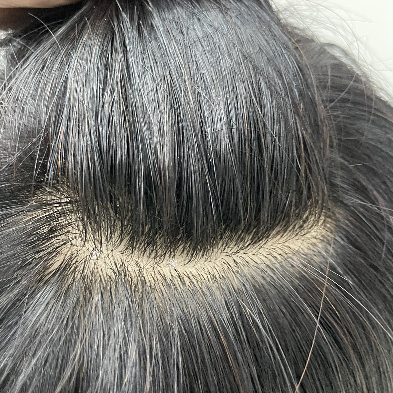 男士假发隐形假发仿真头皮全递针假发可露发际线无黑点真人发丝