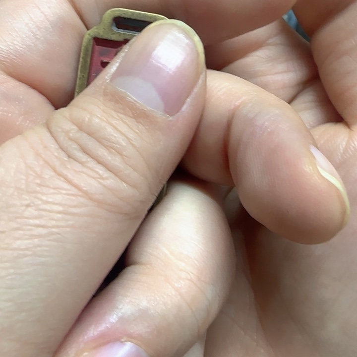 黄铜一个完整的挂件