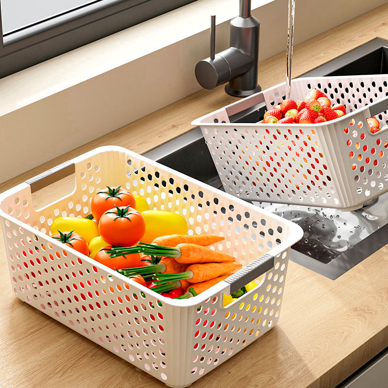 拍一发五)30*20cm大号收纳筐破损包赔