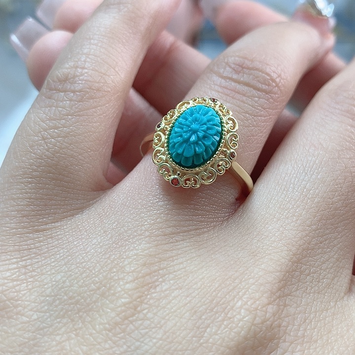 绿松石珠宝奇石未镶嵌