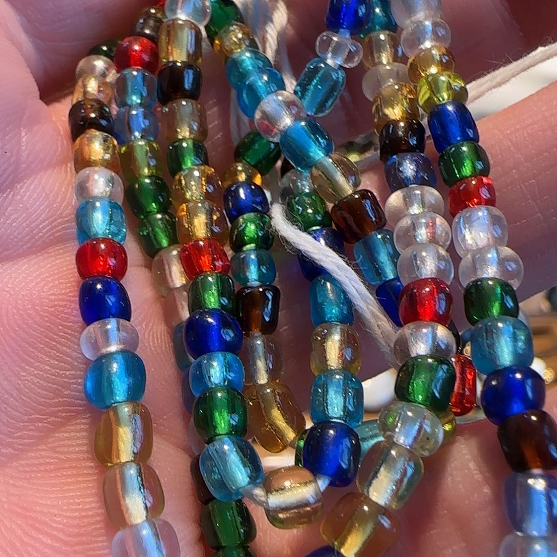 DIY琉璃老琉璃随形 4m珠子 2m孔道