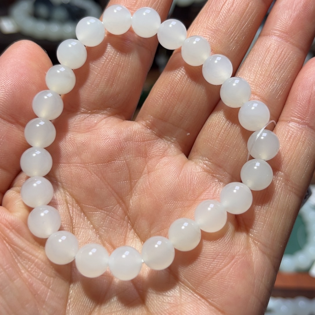 藏***阁和田玉未镶嵌手链卡8