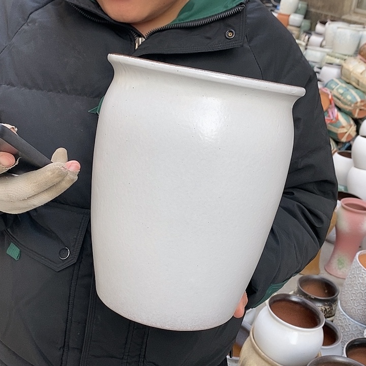 紫砂花盆正品口20高26