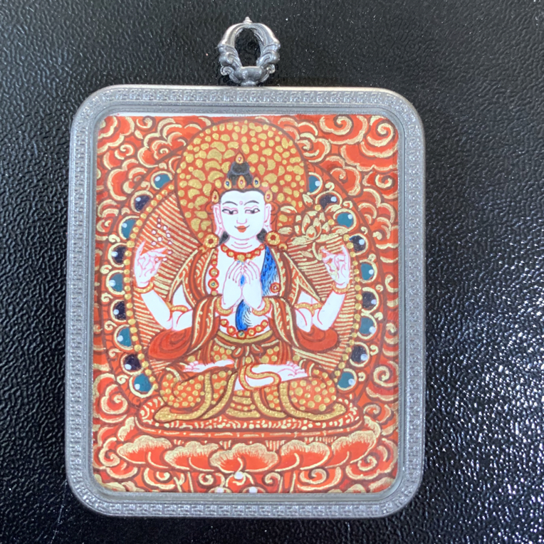 热贡精品唐卡手绘