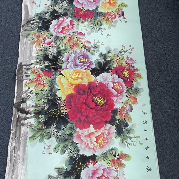 国画绘画手绘作品