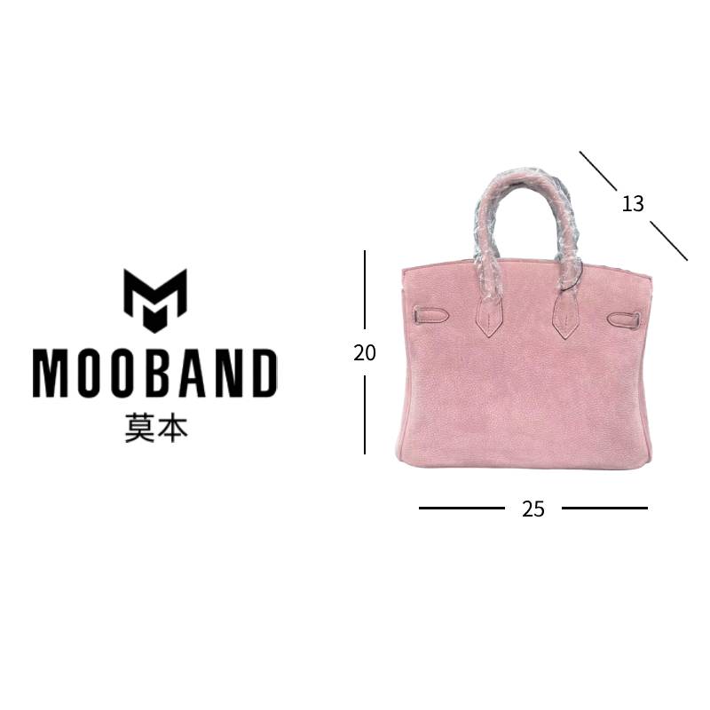 MOOBAND    2025上新手拎 鹿皮 bk 手提包30417